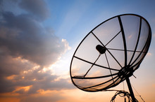 Telecommunication Satellite Dish