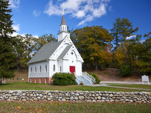 New England White Church