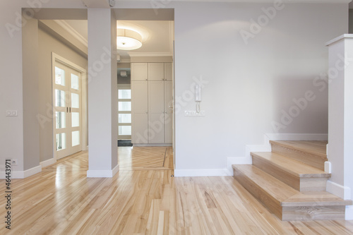 Naklejka na szybę Corridor, entry, staircase