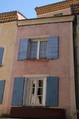 Colored house in Nyons