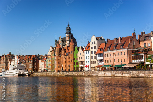 Obraz w ramie City of Gdansk
