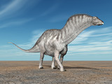 Fototapeta Konie - Dinosaurier Amargasaurus