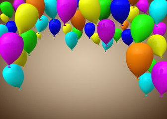 Multicolors balloons