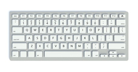 Modern computer keyboard