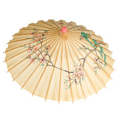 Oriental umbrella isolated