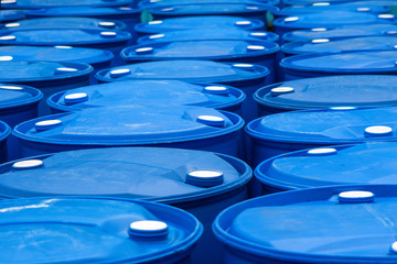 Blue Barrels