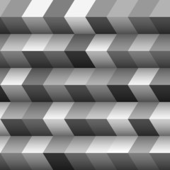 Wall Mural - monochrome geometric structured background