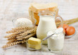 Bread and dairy products