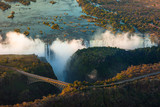 Fototapeta  - Victoria Falls from the Air