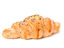 Croissant Isolated On White Background