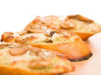 Sticker - Close-up Of A Garlic Bread