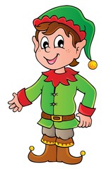 Poster - Christmas elf theme 1