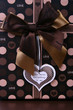 Box with bows and hearts