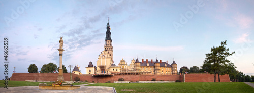 Fototapeta na szkło Panorama Jasnej Góry