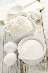 Poster - Flour, eggs, sugar