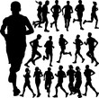 © Bojanovic78 - running people set vector 2