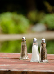 Abandon salt and pepper shakers