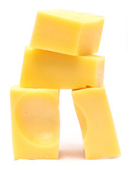 Wall Mural - cheese cubes