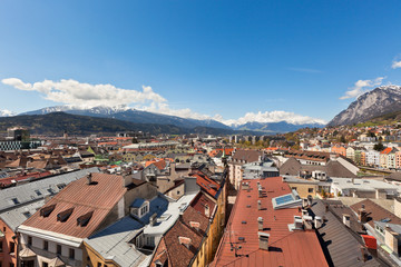 Canvas Print - View of Innsbruck, Austria