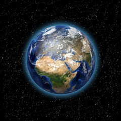 Wall Mural - planet earth in space