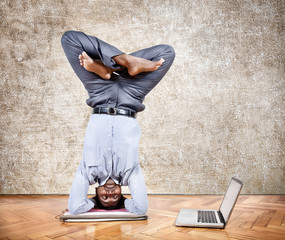 Funny business yoga