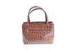 © sirikornt - Womanish Brown Crocodile Leather Handbag