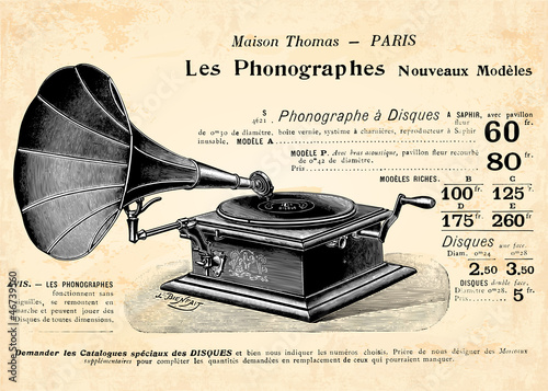 Plakaty gramofon  gramofon
