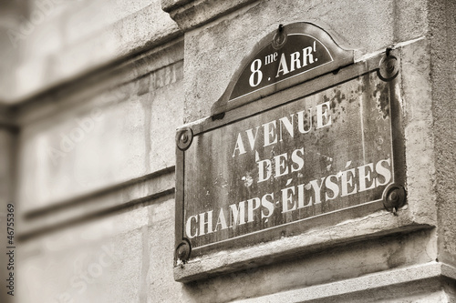 Obraz Dibond Paris - Champs Elysees