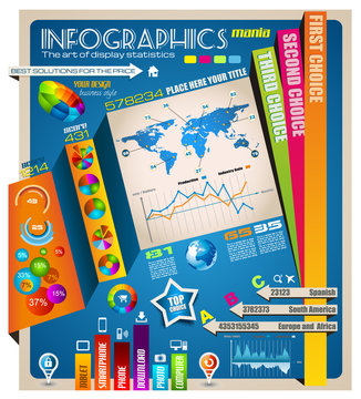 Infographic elements - set of icons for your statistics