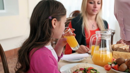 Wall Mural - Festive meal