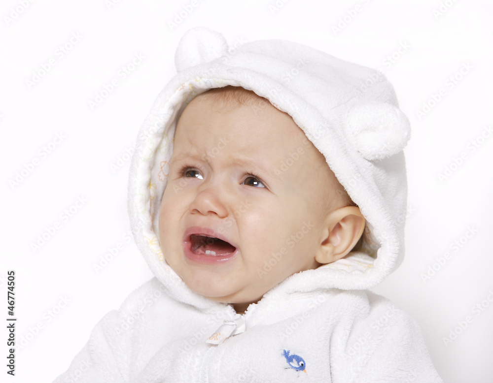 płaczące niemowle - obrazy, fototapety, plakaty 