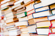 stacked books background