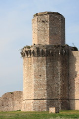 Wall Mural - Major Fortress in Assisi, Italy