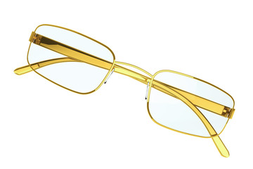 Gold Modern eyeglasses