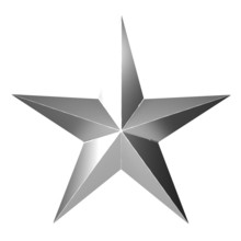 Silver Star Free Stock Photo - Public Domain Pictures