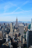 Fototapeta  - Empire State Building et Manhattan