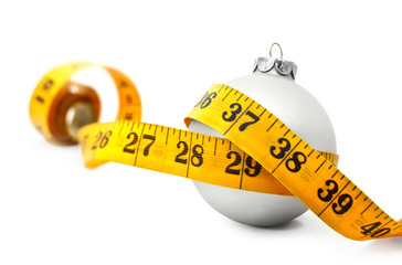 Christmas Bauble tape measure