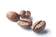 Coffee beans close up macro