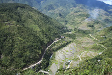 Mountain Road Banaue Luzon Philippines