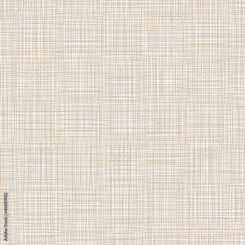 Plakat na zamówienie Background with threads, natural linen. Vector