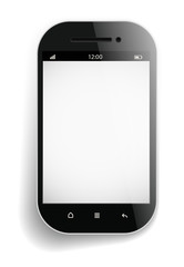 Aufkleber - Photorealistic modern mobile phone template