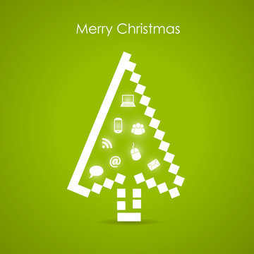 Christmas postcard