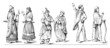 Antiquity : People (Assyria, China, Syria)
