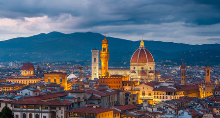 Fototapete - Duomo cathedral in Florence