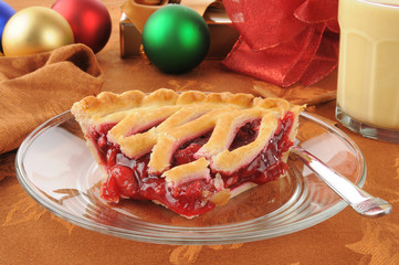 Poster - Holiday cherry pie