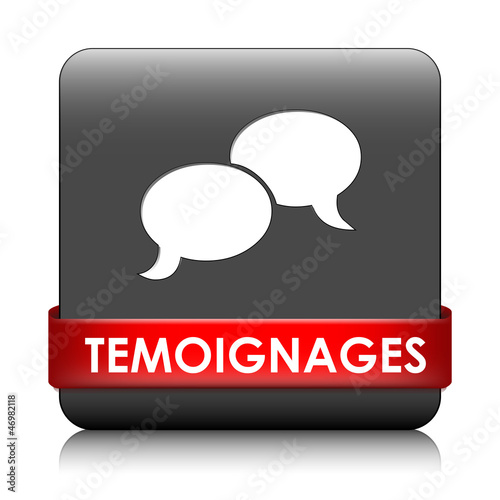 Fotografía Bouton Web "TEMOIGNAGES" (forum service clients opinions avis)