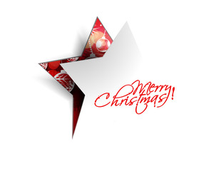 Wall Mural - christmas star, design, vector illustration.