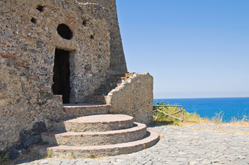 Wall Mural - Talao tower. Scalea. Calabria. Italy.