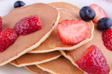 Pancakes With Fruits