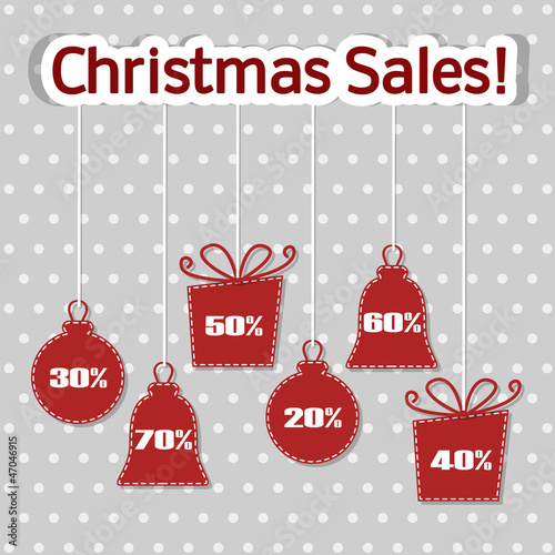 Fotografia, Obraz  Christmas Sales